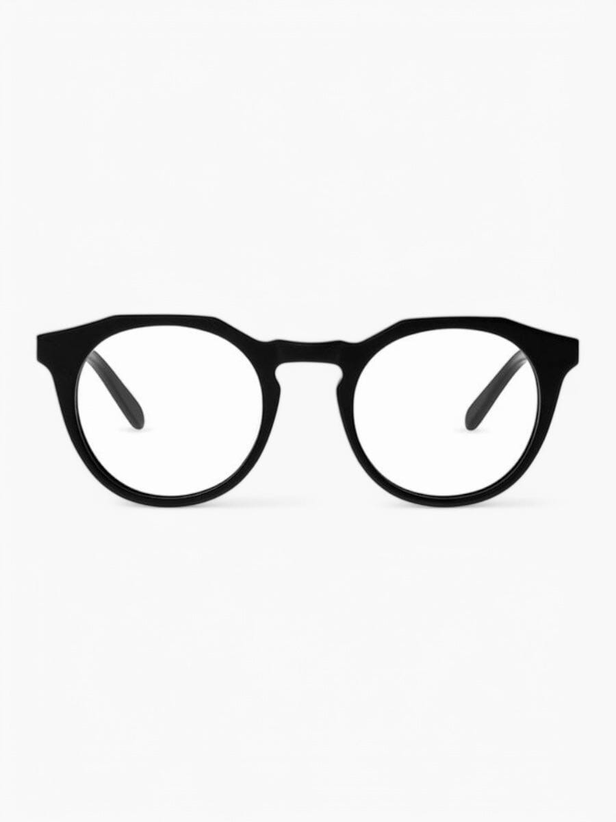 Archer Matte Black Frame Spectacles | FINLAY