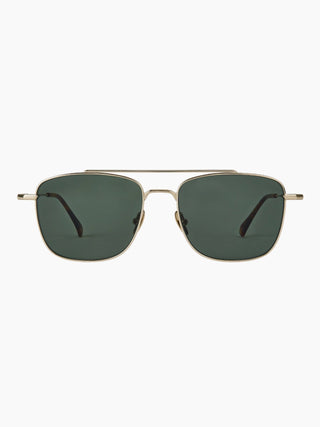 Chamberlayne Gold with Green Lenses Sunglasses FINLAY 