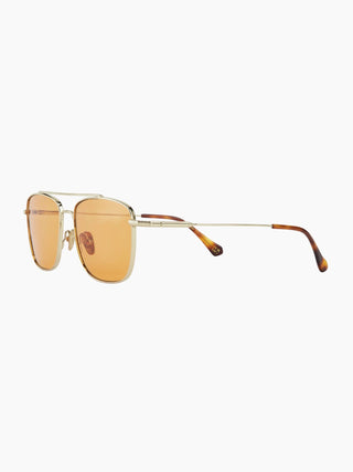 Chamberlayne Gold with Orange Lenses Sunglasses FINLAY 