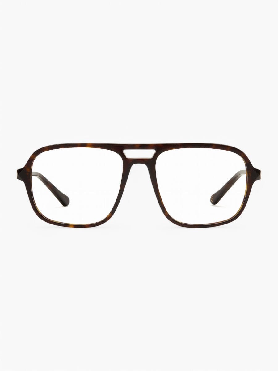 Ledbury Dark Havana Frame Spectacles | FINLAY