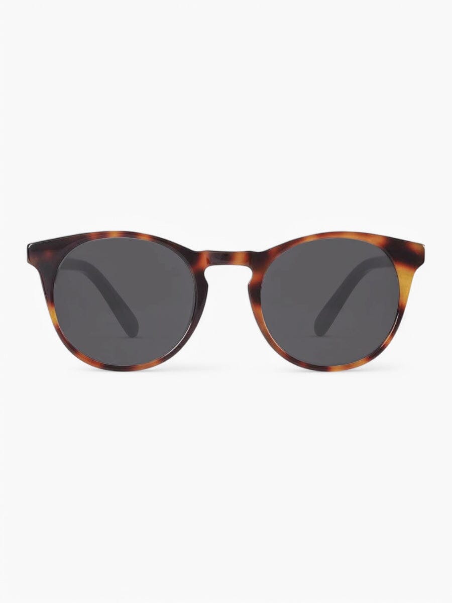 Percy Dark Tortoise with Grey Lenses Sunglasses | FINLAY