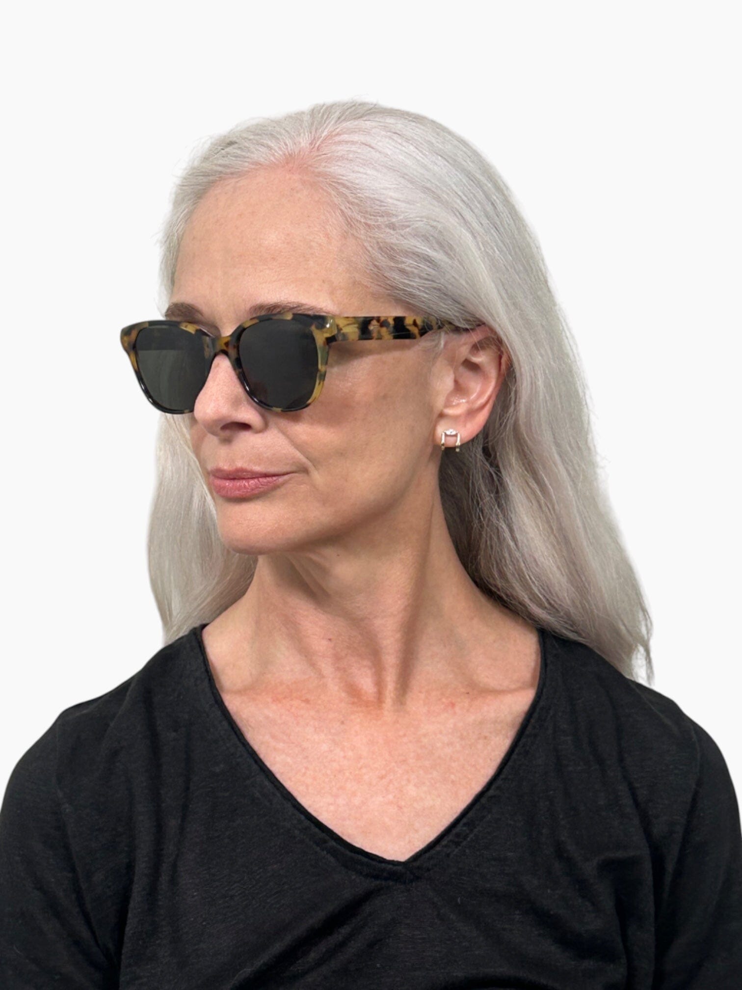 Vivian Dark Havana with Brown Lenses Sunglasses | FINLAY