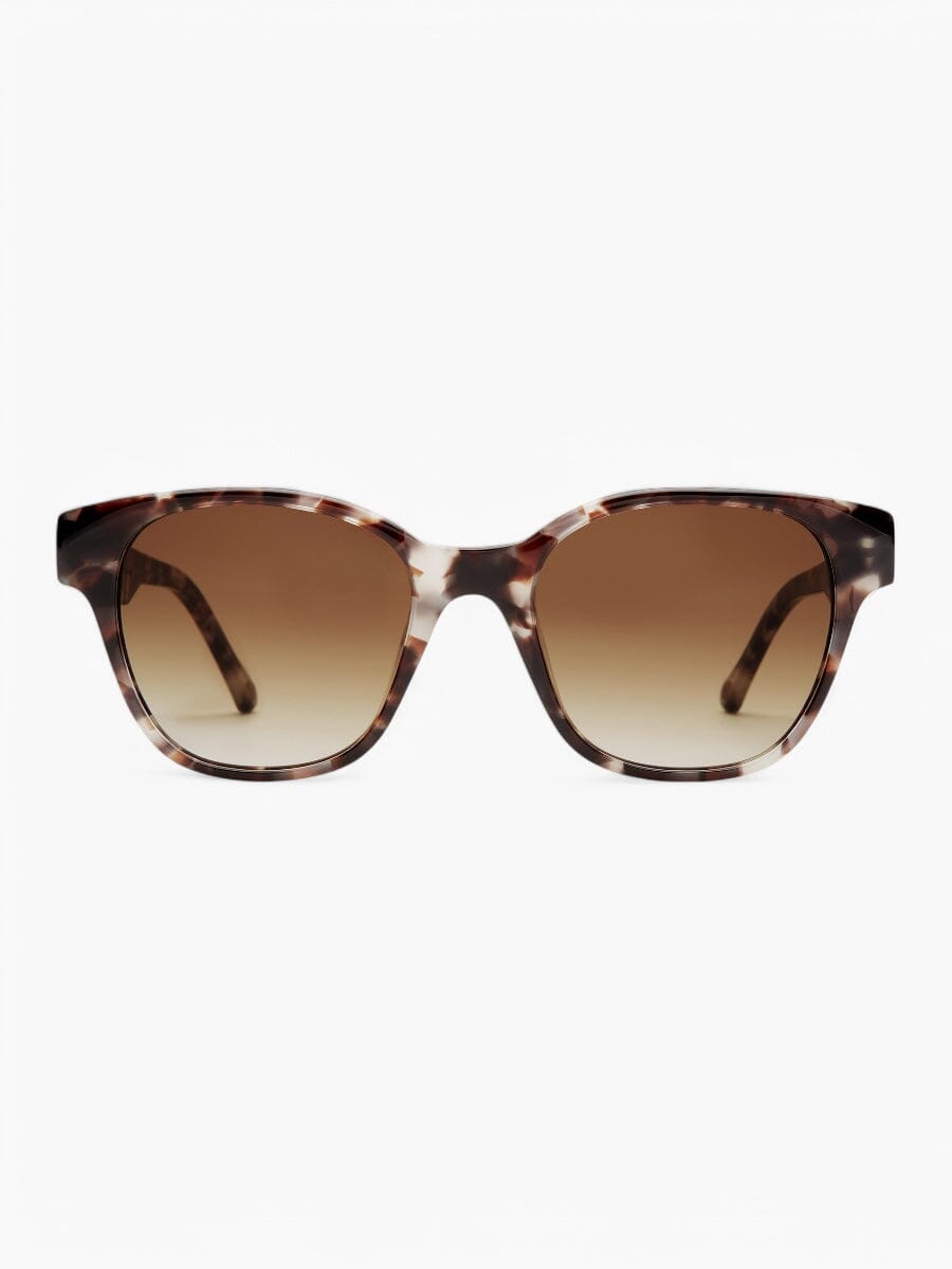 Vivian Marble with Brown to White Lenses Sunglasses | FINLAY