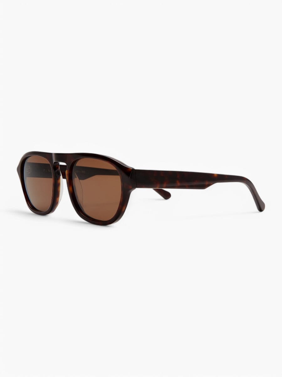 Wallace Dark Havana with Brown Lenses Sunglasses | FINLAY
