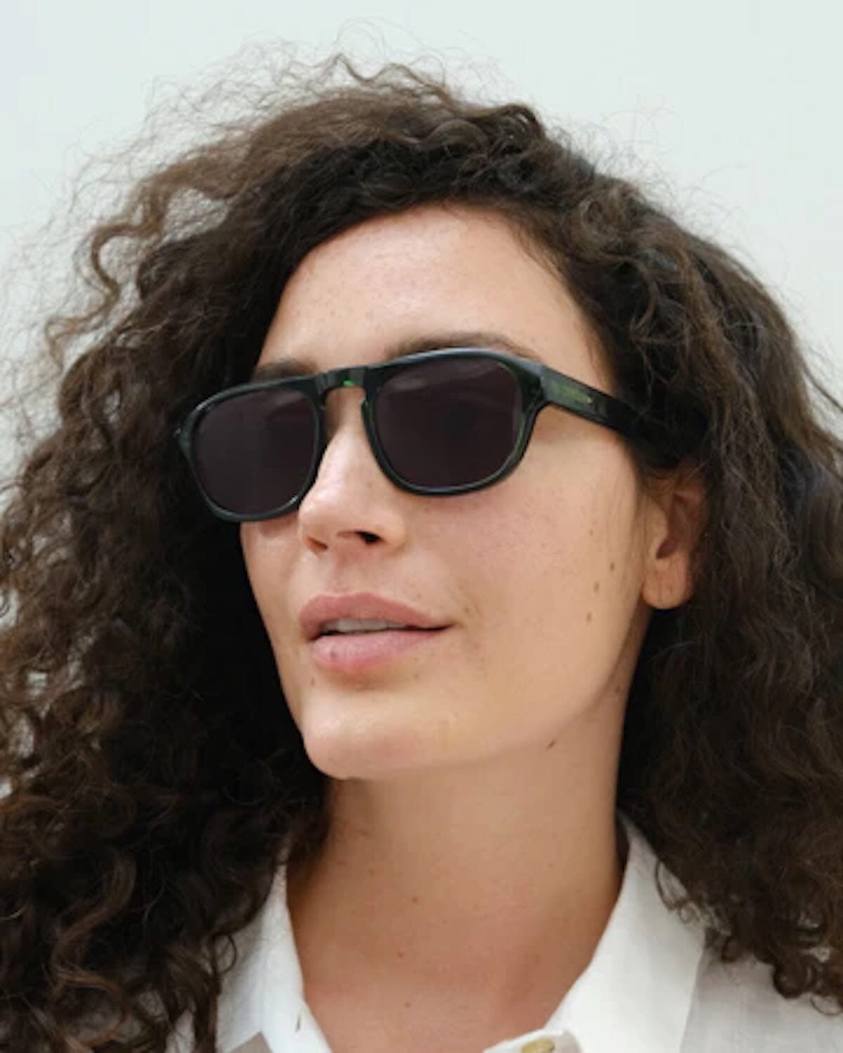 Wallace Black with Brown to White Lenses Sunglasses | FINLAY