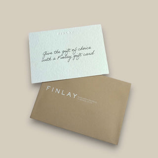 Physical Gift Card Gift Card Finlay UK 